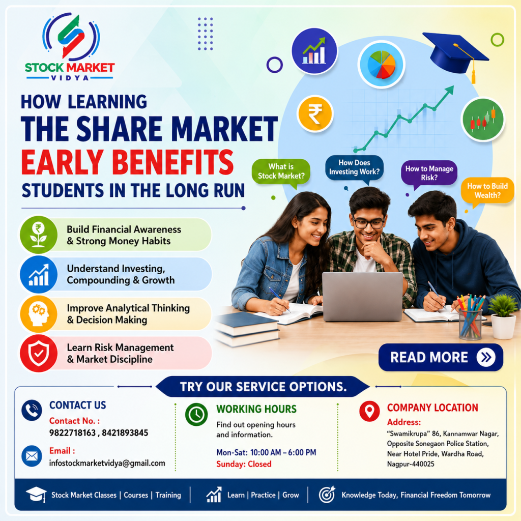 How Learning the Share Market Early Benefits Students in the Long Run