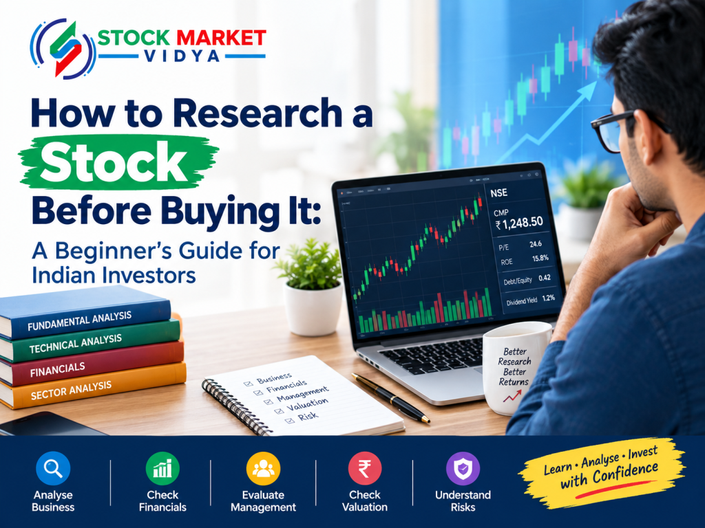 How to Research a Stock Before Buying It: A Beginner’s Guide for Indian Investors Learn in Nagpur